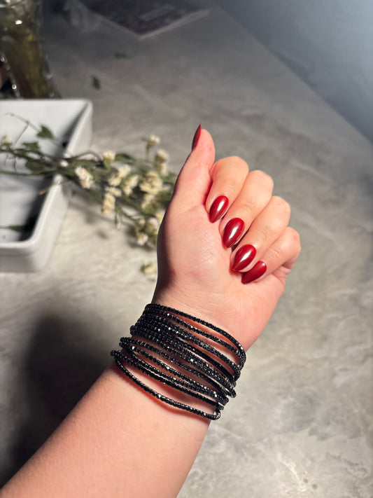 Ruby Sparkle Bangles Set