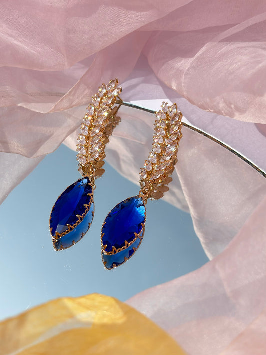 Luxury Gem Drop Earrings Collection