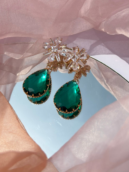 Luxury Gem Drop Earrings Collection