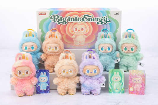 POP MART Labubu “Big Into Energy” Blind Box Collection – Bunny Plush Series (6 Designs)